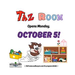 TAZ Room Announcement